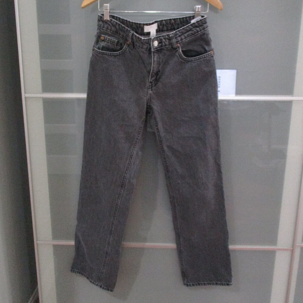 H&M Boot Cut Black Wash Jeans